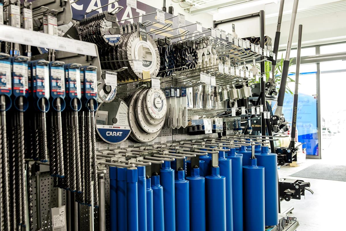 Magasin spécialisé - Services - Ercalux outils & machines - Luxembourg