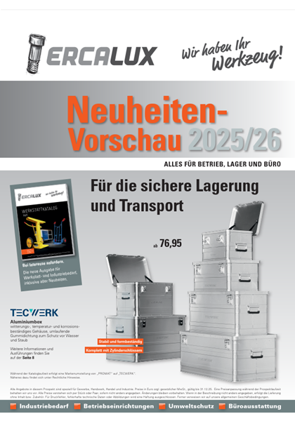 WERKSTATT-KATALOG NEUHEITEN 2025