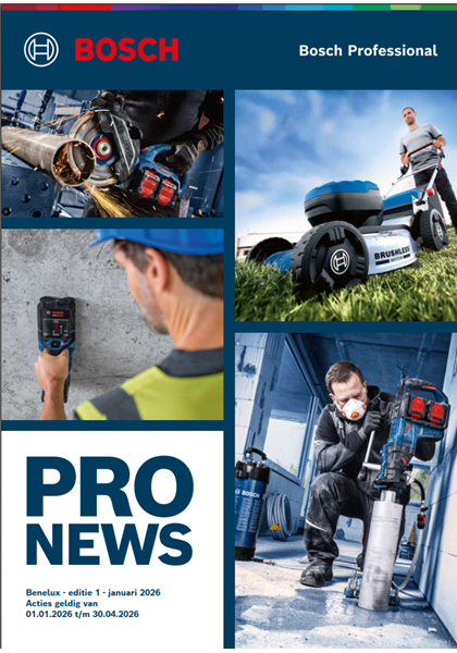 BOSCH PRO News Janvier-Avril 2026